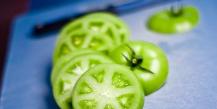 Konservuoti žalius pomidorus