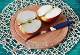 Kako narediti laboda iz jabolka