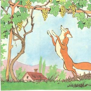 Sažetak lisica ezopa i grožđa