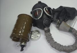Civilne filtrirne plinske maske Uporaba plinske maske v različnih situacijah
