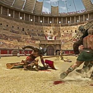 Water Show w grze Coliseum Gladiators w Coliseum i Bitwa