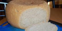 თეთრი პური ნელ გაზქურაში