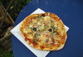 Bau eines Pizzaofens: Diagramm und Schritt-für-Schritt-Beschreibung Pompejanischer holzbefeuerter Pizzaofen