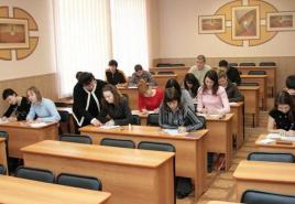 Kurgan State University Izvanredno obrazovanje