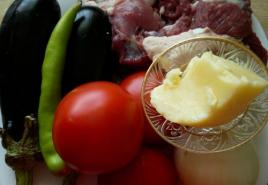 Долма из овощей Как приготовить азербайджанские баклажаны фаршированные