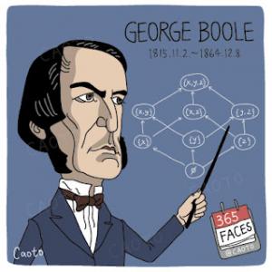 George'o Boole'o penktoji dukra 6 raidės