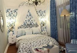 Izrada spavaće sobe u stilu Provanse: savjeti o odabiru boja, namještaja i završnih obrada