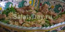Menkių kepenų salotos: skanus receptas su nuotrauka Vasaros menkių kepenų salotos