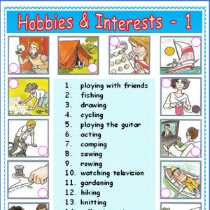 «My hobbies» на английском языке Хобби компьютерные игры описать на английском