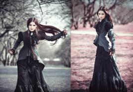 Kako se oblačiti v gotskih slogu gotskih barv