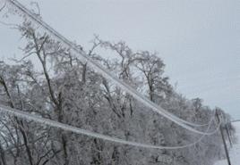 Spôsob prevencie námrazy na drôtoch nadzemného elektrického vedenia striedavého prúdu Námraza na drôtoch prenosového elektrického vedenia