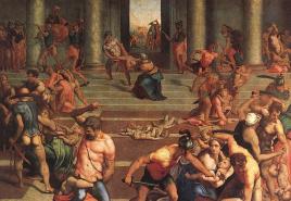 Nekaltųjų žudynės: frazeologijos reikšmė, kilmė, sinonimai karalius Erodas, nužudęs kūdikius